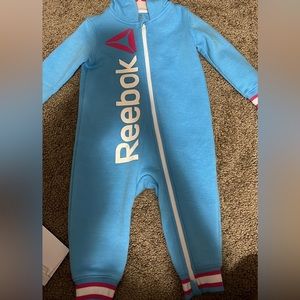 Blue girls Reebok jumper size 12 months